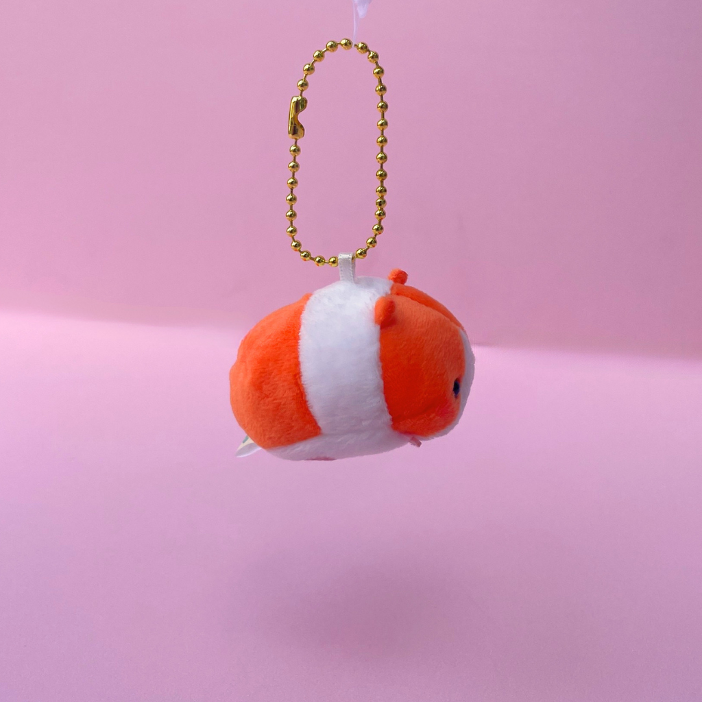 Winston Plush Pig Keychain