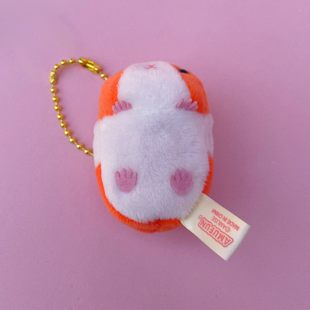 Winston Plush Pig Keychain